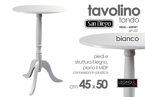 Tavolo tavolino cm legno - tavolo, 50*45